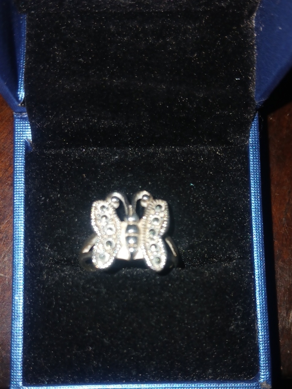 925 Silver Butterfly Ring - Women Jewelry